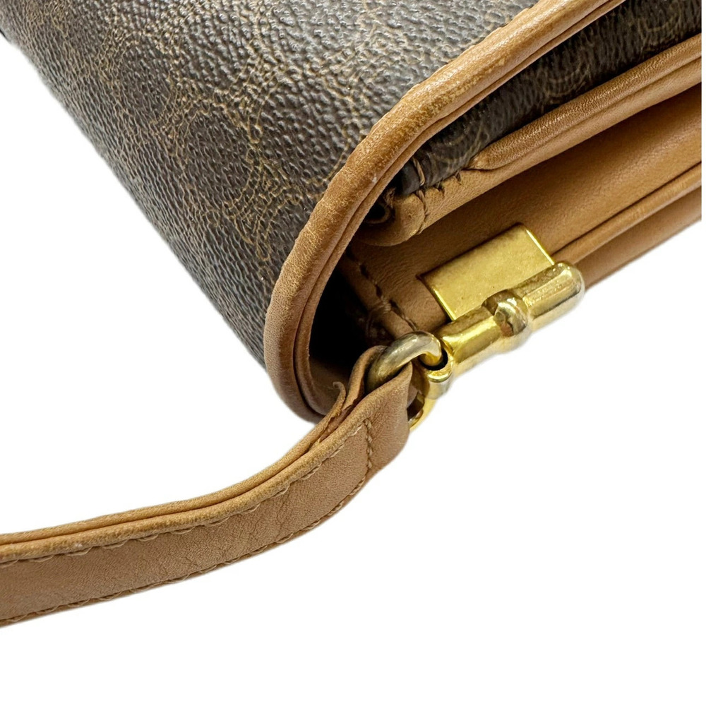 CELINE Macadam Crossbody Shoulder Bag Brown - Picture 8 of 11